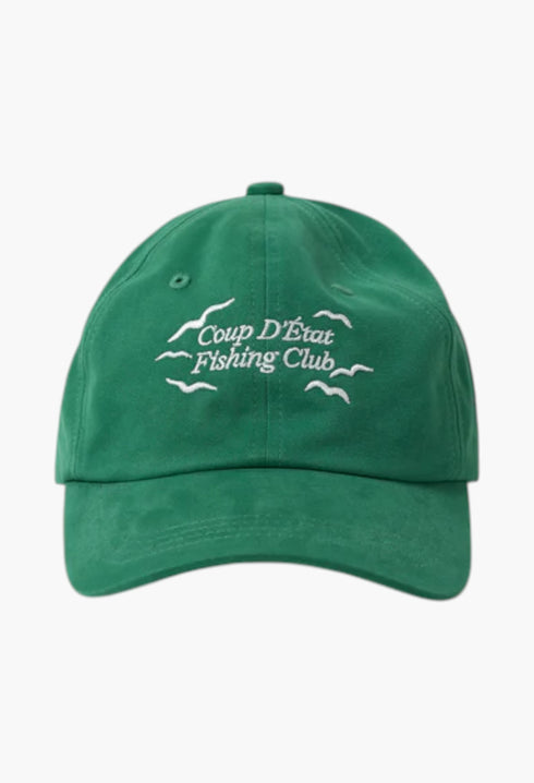 Fishing Club Cap - Green - GLAM MODA